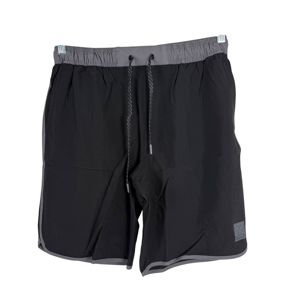 Dixxon The Chad Athletic Shorts Mens M Black Premium Apparel Gym Workout Hybrid
